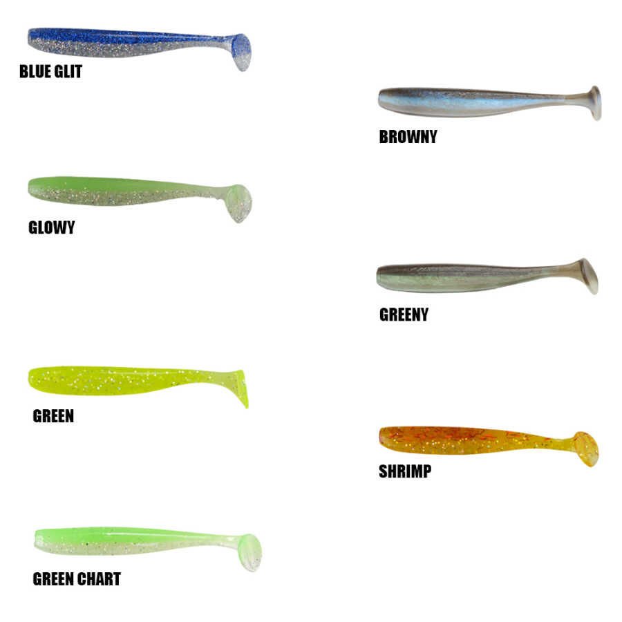 Ryuji Slim Shaker 10cm Silikon Yem (6 Adet)