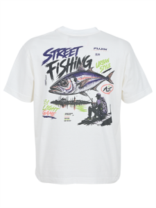 Fujin S26 Street Fishing T-Shirt Ecru
