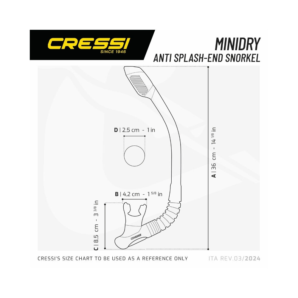 Cressi Junior Şnorkel