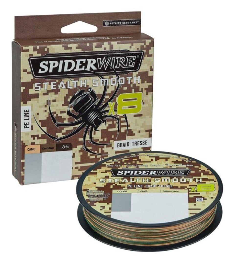 Spider Wire Stealth Smooth8 x8 Pe Braid 150m Camo Örgü İp 0.14mm