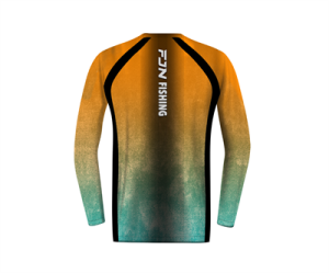 Fujin Performance T-Shirt Aqua Orange