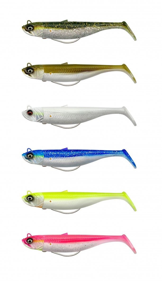 Savage Gear Savage Minnow Weedless 12.5 cm 28 gr 2+1 White Pearl Silver