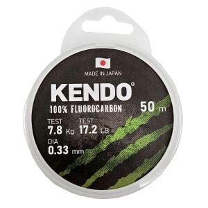Kendo 100% Fluorocarbon White 50m Misina 0.20mm