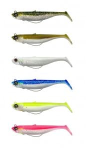 Savage Gear Savage Minnow Weedless 10 cm 16 gr 2+1 Lemon Back