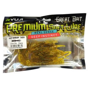 Ryuji Hogy Shrimp 7.6cm 10 Adet