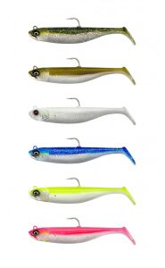 Savage Gear Savage Minnow 10 cm 20 gr 2+1 Blue Pearl Silver