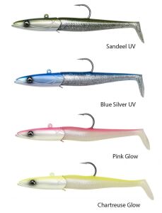 Savage gear Sandeel 20 cm 265 gr 2+1 Sahte Balık Blue Silver UV