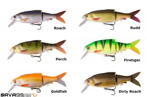 Savage gear 3D Roach Lipster 13 cm 26 gr Sahte Balık Firetiger