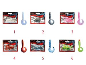 Captain 3572 Little Smart Soft 4cm Levrek Silikonu 5li Paket Suni Yem