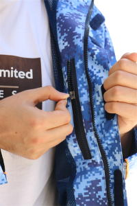 Fujin Raincoat Yağmurluk Marine Camo