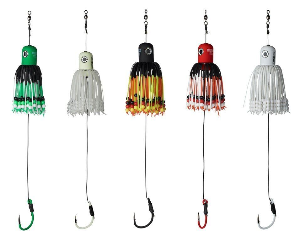 MADCAT A-Static Adjustable Clonk Teaser 33cm 10/0 150gr Sahte Balık Glow In The Dark