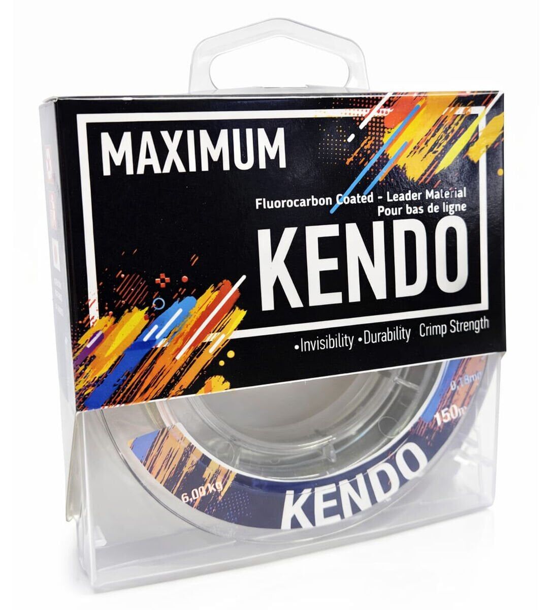Kendo Maximum Fluorocarbon Coated 150 mt Şampanya Makara Misine 0,18mm
