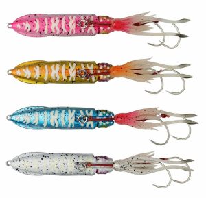 Savage Gear Swimsquid Inchiku 9.7cm 150gr Sahte Balık Blue Pink Glow