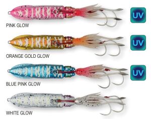 Savage Gear Swimsquid Inchiku 9.7cm 150gr Sahte Balık Orange Gold Glow