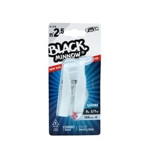 Fiiish BM105/2.5 BM3045 Combo Shore 8gr White Red Silikon Yem