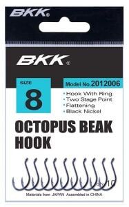 BKK Octopus Beak Olta İğnesi 2/0 8 Pcs