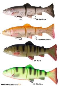 Savage gear 3D Lıne Thru Trout 15 cm 35 gr SS Sahte Balık 05-Firetiger