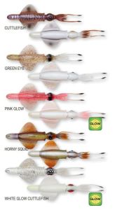 Savage Gear Swim Squid RTF 18cm 90gr Sahte Balık White Glow Cuttlefish