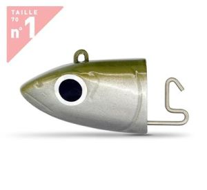 Fiiish BM70/1 BM144 Off Shore 6gr Kaki Jig Head