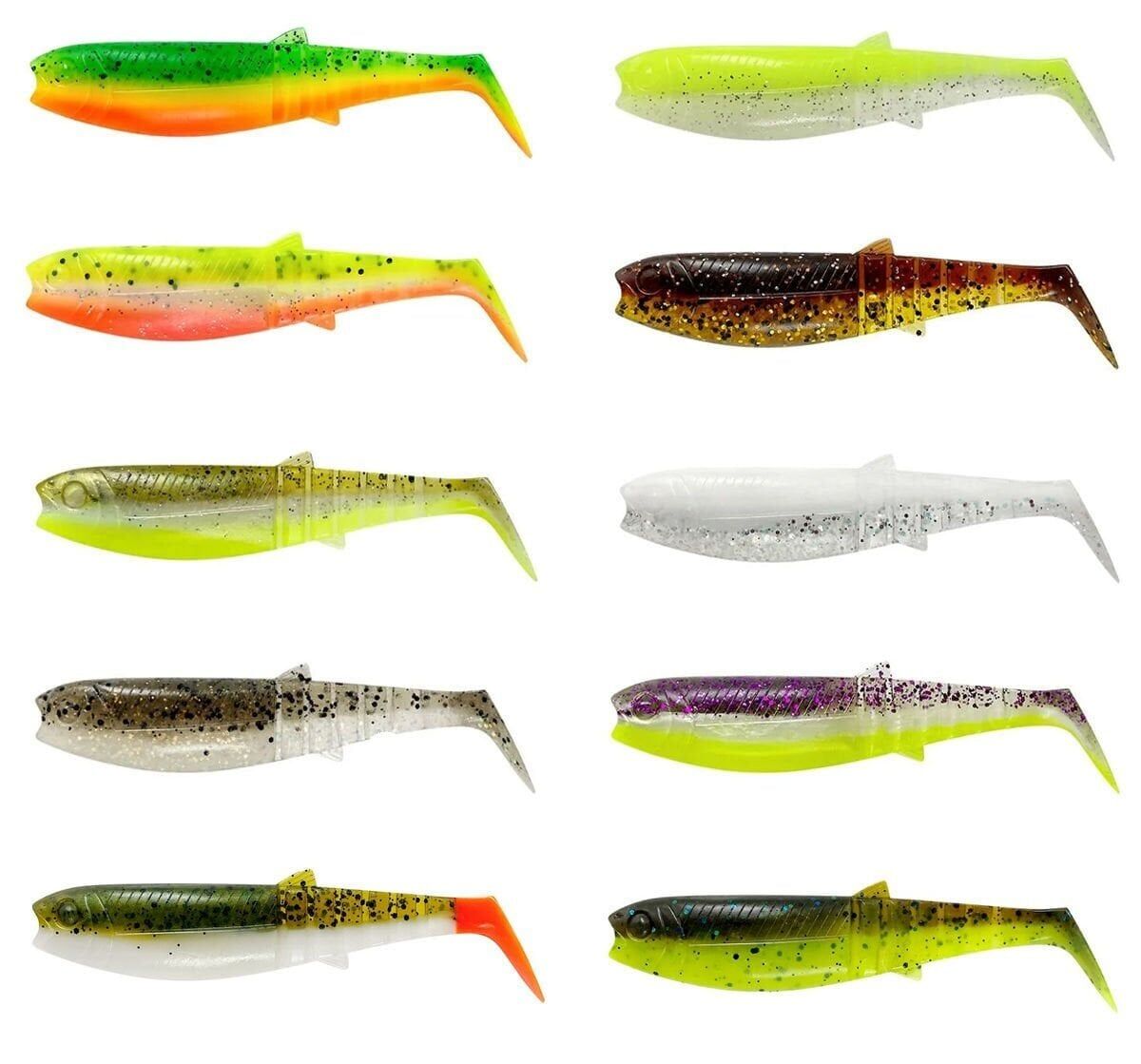 Savage Gear Cannibal Shad 6.8cm 3gr Sahte Balık Purple Glitter Bomb