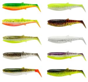 Savage Gear Cannibal Shad 6.8cm 3gr Sahte Balık Purple Glitter Bomb