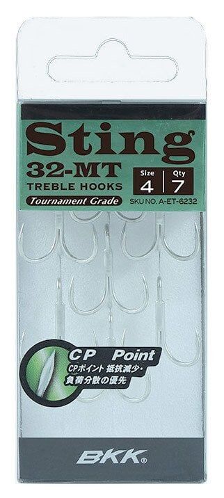 BKK Sting-32 MT Üçlü Olta İğnesi 2 6 Pcs