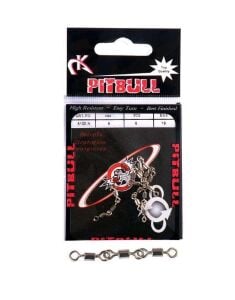 Pitbull 5100 3 Zincir Fırdöndü 5li Paket Nikel