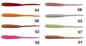 Kendo Karides Kokulu LRF Silikonu 2 ınch Sahte Balık