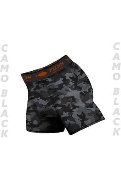 Fujin Boxer Camo Black