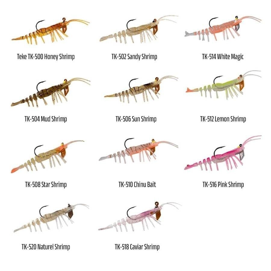 HanFish Teke Shrimp 7.5 cm 7 gr Silikon Karides