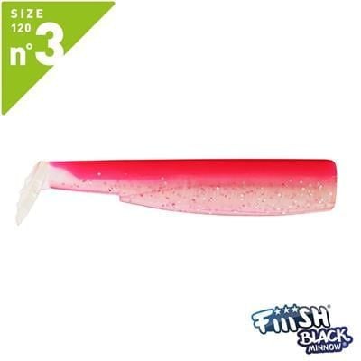 Fiiish BM120/3 BM351 3 Adet Gövde Rose Fluo Silikon Yem