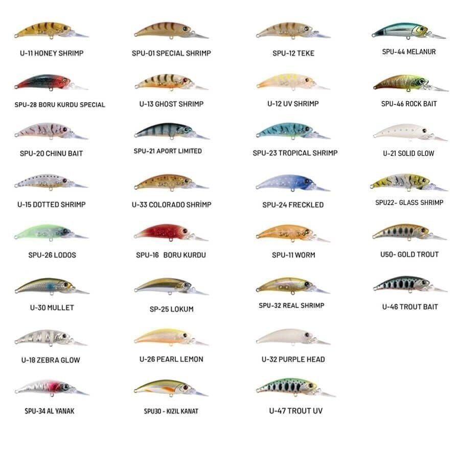 HanFish Zıpır UG 5 Cm 5 Gr LRF Maket Yem