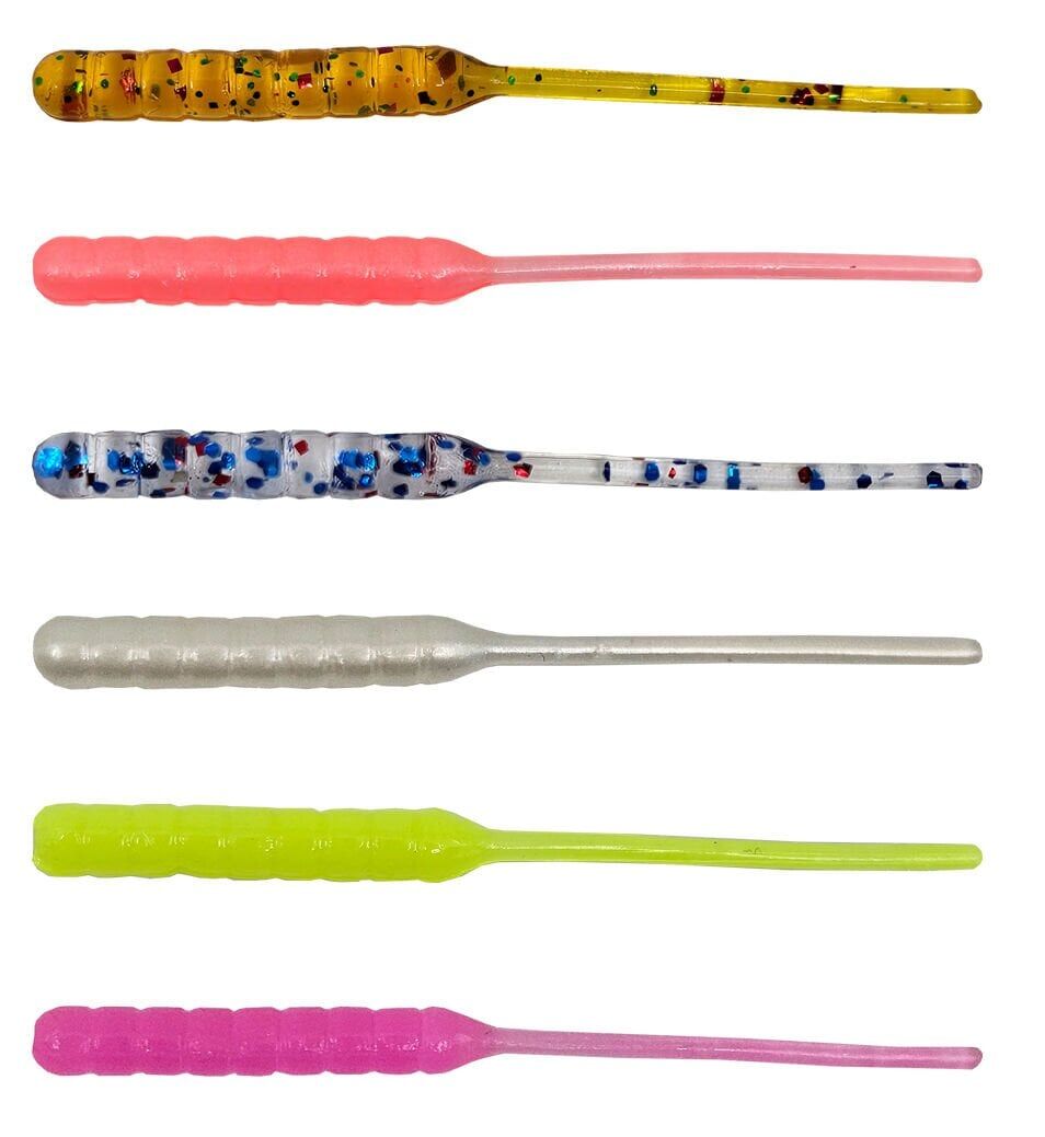Kendo Arrow Worm Lrf Silikonu 5,5cm 12 Adet Pearl Pink