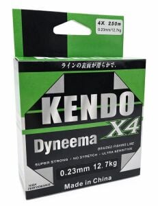 Kendo Dynema 4 Örgü 250Mt (Green)