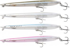 Savage gear Sandeel Surf Walker 155 17g Sahte Balık 03-White Flash
