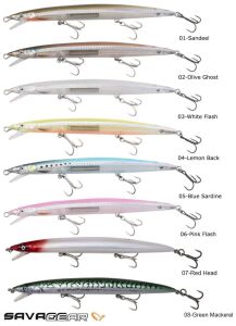 Savage gear Sandeel Jerk Minnow 175 25g Sahte Balık 02-Olive Ghost