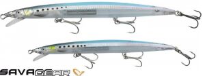 Savage gear Sandeel Jerk Minnow 145 14g  Sahte Balık 02-Olive Ghost