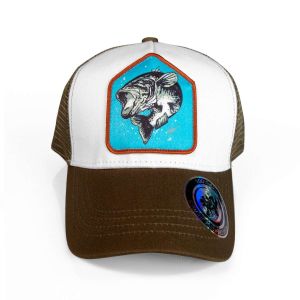 Yuki YCS Largemouth Bass Patch Trucker Şapka